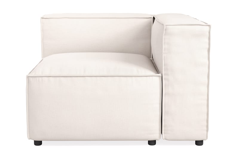 Cubo 1-seters Høyremodul i Stoff 108 cm bred - Hvit - Møbler - Sofaer - Modulsofaer - Øvrige moduler for modulsofa