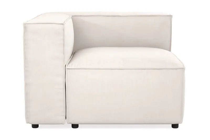 Cubo 1-seters Høyremodul i Stoff 108 cm bred - Lys beige - Møbler - Sofaer - Modulsofaer - Øvrige moduler for modulsofa