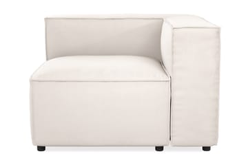 Cubo 1-seters Venstremodul i Stoff 108 cm bred - Hvit - Møbler - Sofaer - Modulsofaer - Øvrige moduler for modulsofa