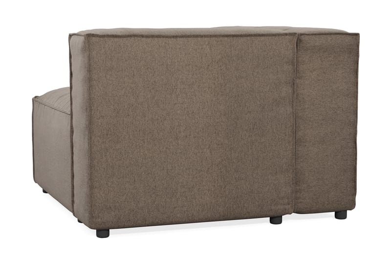 Cubo 1-seters Venstremodul i Stoff - Grå - Møbler - Sofaer - Modulsofaer - Øvrige moduler for modulsofa