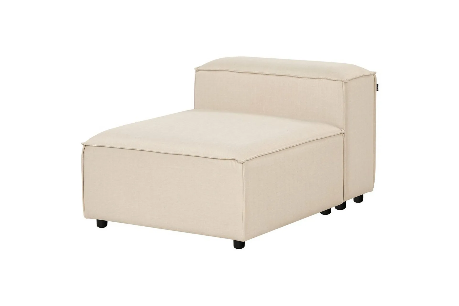Divanmodul Beige, Svart -