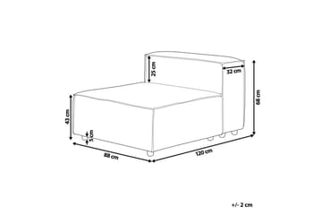 Divanmodul Green - Grønn - Møbler - Sofaer - Modulsofaer - Midtmodul