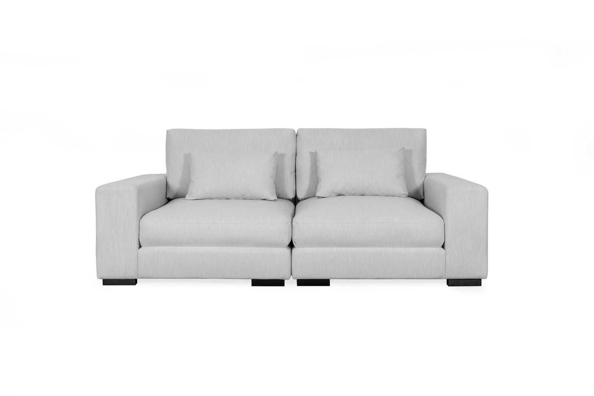 Dubai 2-seters sofa ekstra dyp - Lysegrå