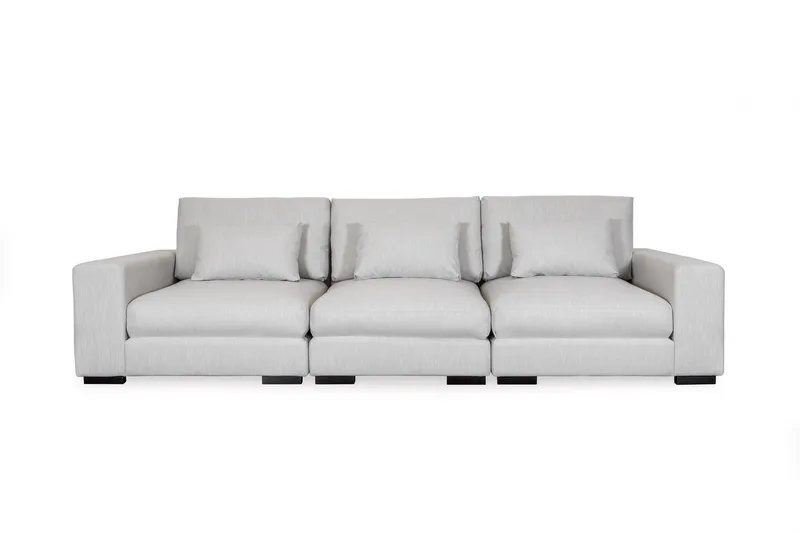 Dubai 3-seters sofa ekstra dyp, Beige
