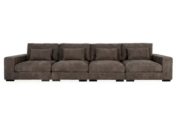 Dubai 4-seters sofa ekstra dyp i Chenille
