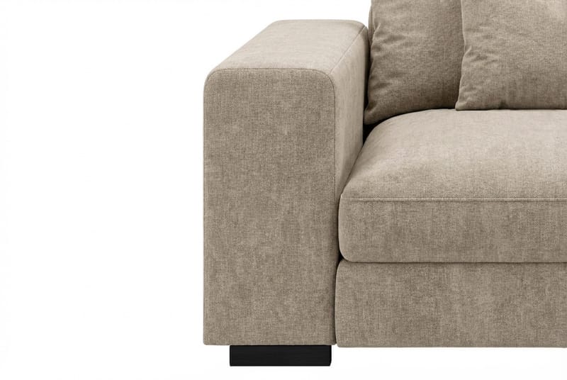 Dubai Armelene Venstre Stoff - Beige/Grå - Møbler - Sofaer - Modulsofaer - Øvrige moduler for modulsofa