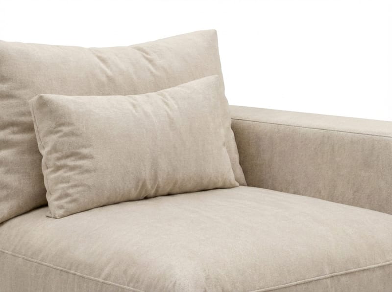 Dubai armlene høyre i Chenille - Beige - Møbler - Sofaer - Modulsofaer - Øvrige moduler for modulsofa