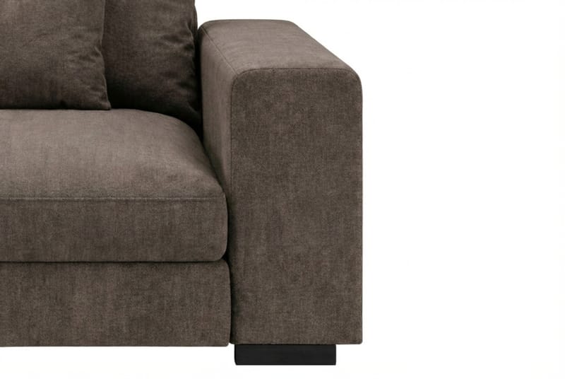Dubai armlene høyre i stoff - Mørkebrun - Møbler - Sofaer - Modulsofaer - Øvrige moduler for modulsofa