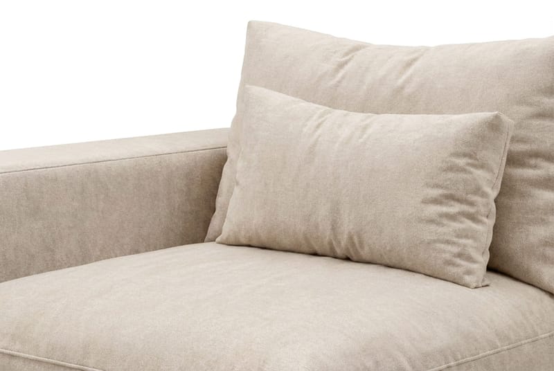 Dubai armlene venstre i Chenille - Beige - Møbler - Sofaer - Modulsofaer - Øvrige moduler for modulsofa