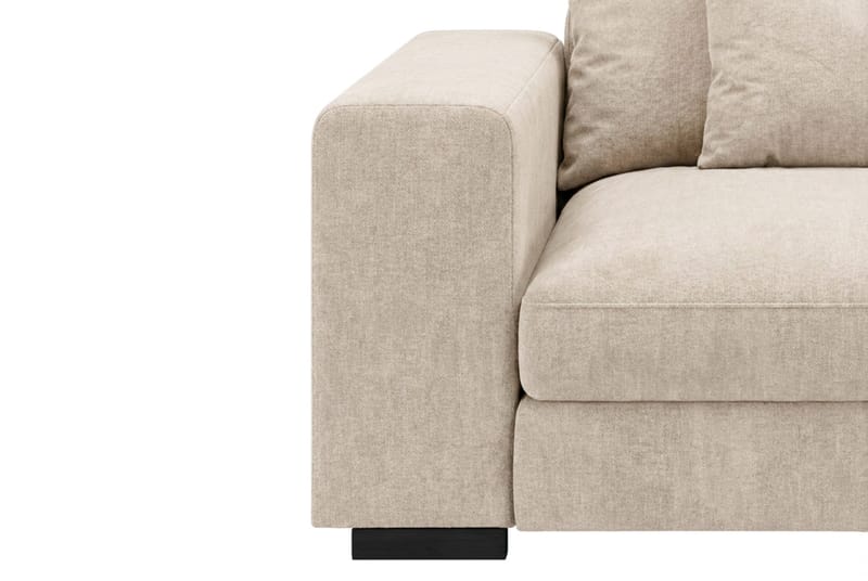 Dubai armlene venstre i Chenille - Beige - Møbler - Sofaer - Modulsofaer - Øvrige moduler for modulsofa