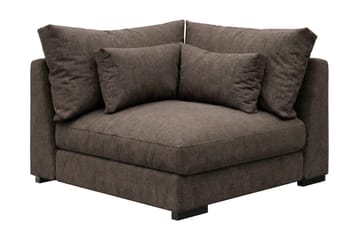 Dubai hjørnemodul i stoff ekstra dyp