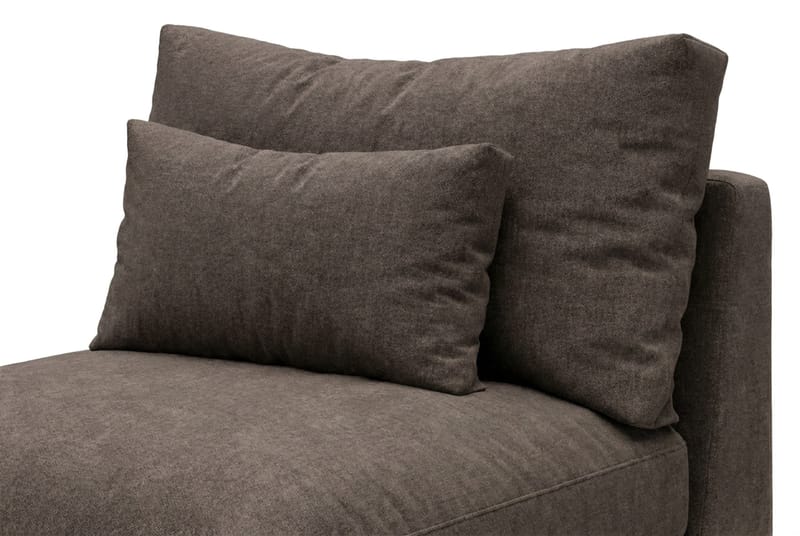Dubai midtmodul i stoff - Mørkebrun - Møbler - Sofaer - Modulsofaer - Midtmodul