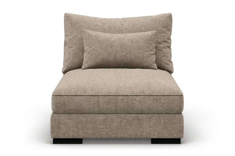 Dubai Midtmodul Stoff - Beige/Grå - Møbler - Sofaer - Modulsofaer - Midtmodul