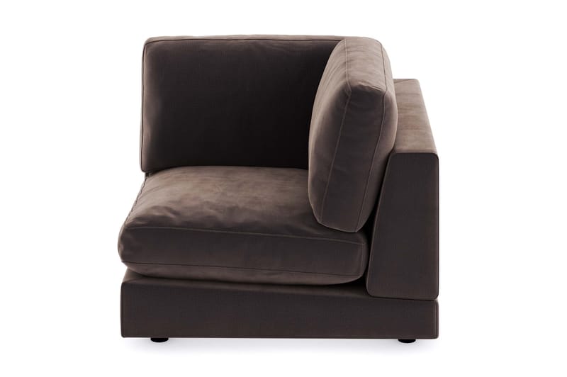 Arken 1-seters Hjørnemodul i Fløyel - Brun - Møbler - Sofaer - Modulsofaer - Hjørnemodul