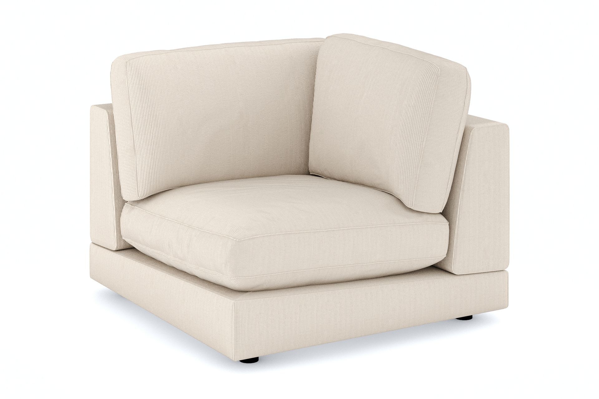 Arken 1-seters Hjørnemodul i Manchester - Beige - Møbler - Sofaer - Modulsofaer - Hjørnemodul