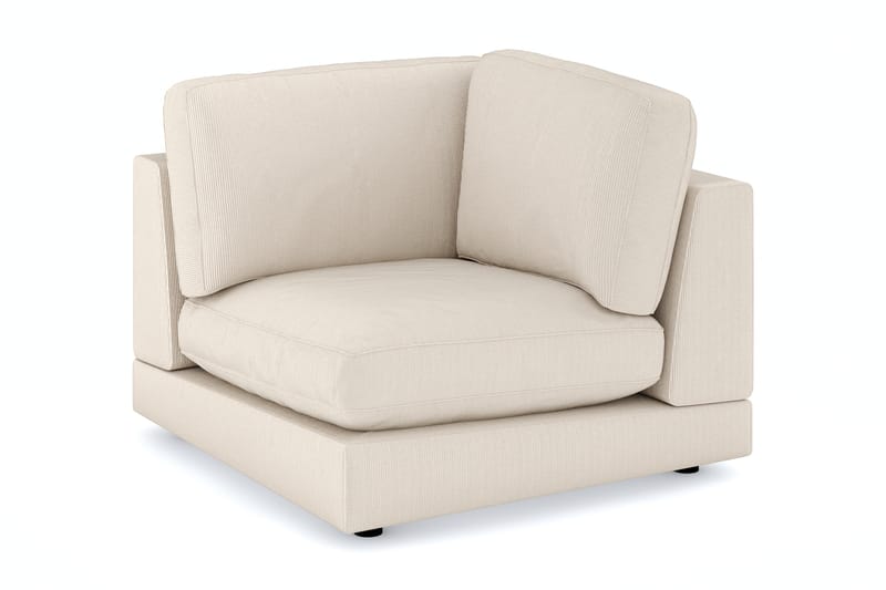 Arken 1-seters Hjørnemodul i Manchester - Beige - Møbler - Sofaer - Modulsofaer - Hjørnemodul