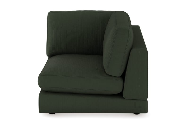 Arken 1-seters Hjørnemodul i Manchester - Mørk grønn - Møbler - Sofaer - Modulsofaer - Hjørnemodul