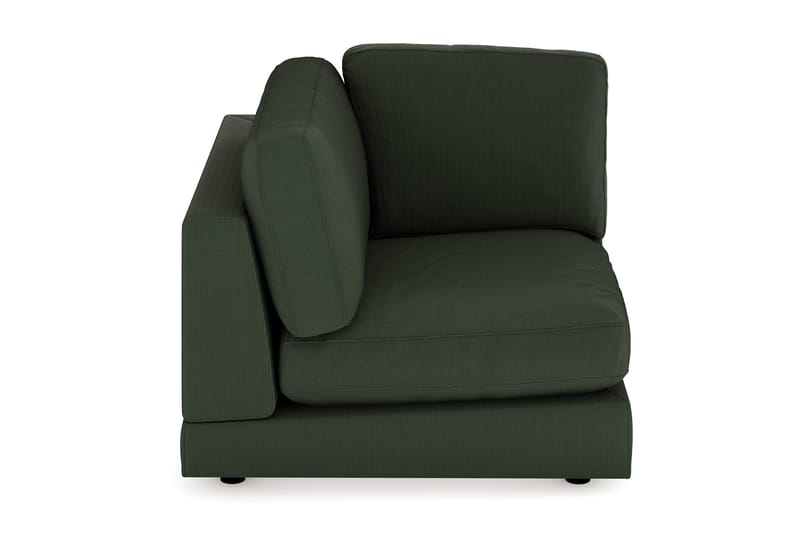 Arken 1-seters Hjørnemodul i Manchester - Mørk grønn - Møbler - Sofaer - Modulsofaer - Hjørnemodul