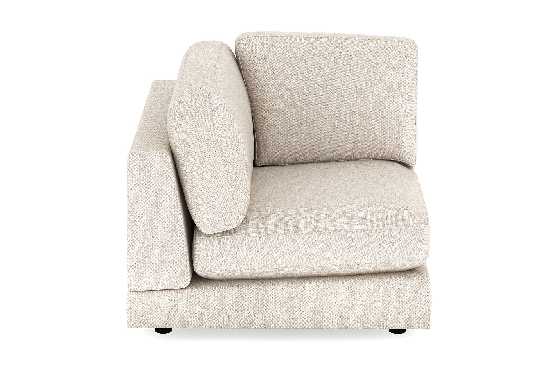 Arken 1-seters Hjørnemodul i Stoff - Beige - Møbler - Sofaer - Modulsofaer - Hjørnemodul