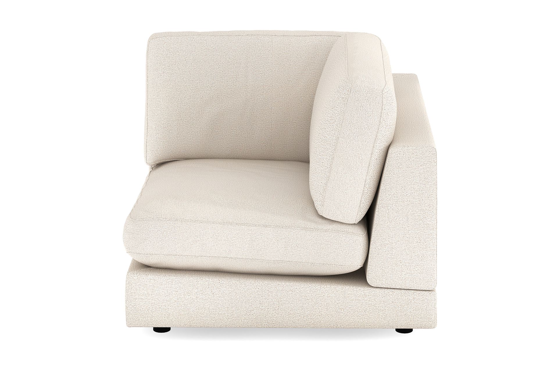 Arken 1-seters Hjørnemodul i Stoff - Beige - Møbler - Sofaer - Modulsofaer - Hjørnemodul
