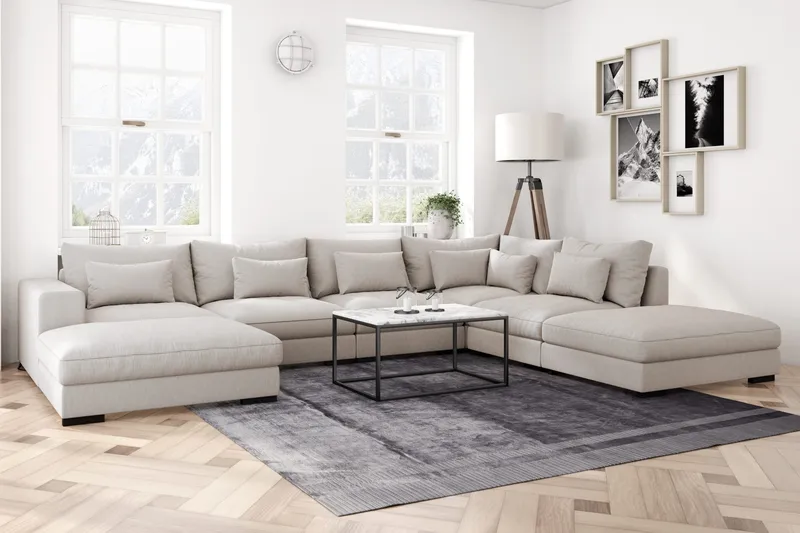 Dubai Hjørnemodul - Beige - Møbler - Sofaer - Modulsofaer - Hjørnemodul
