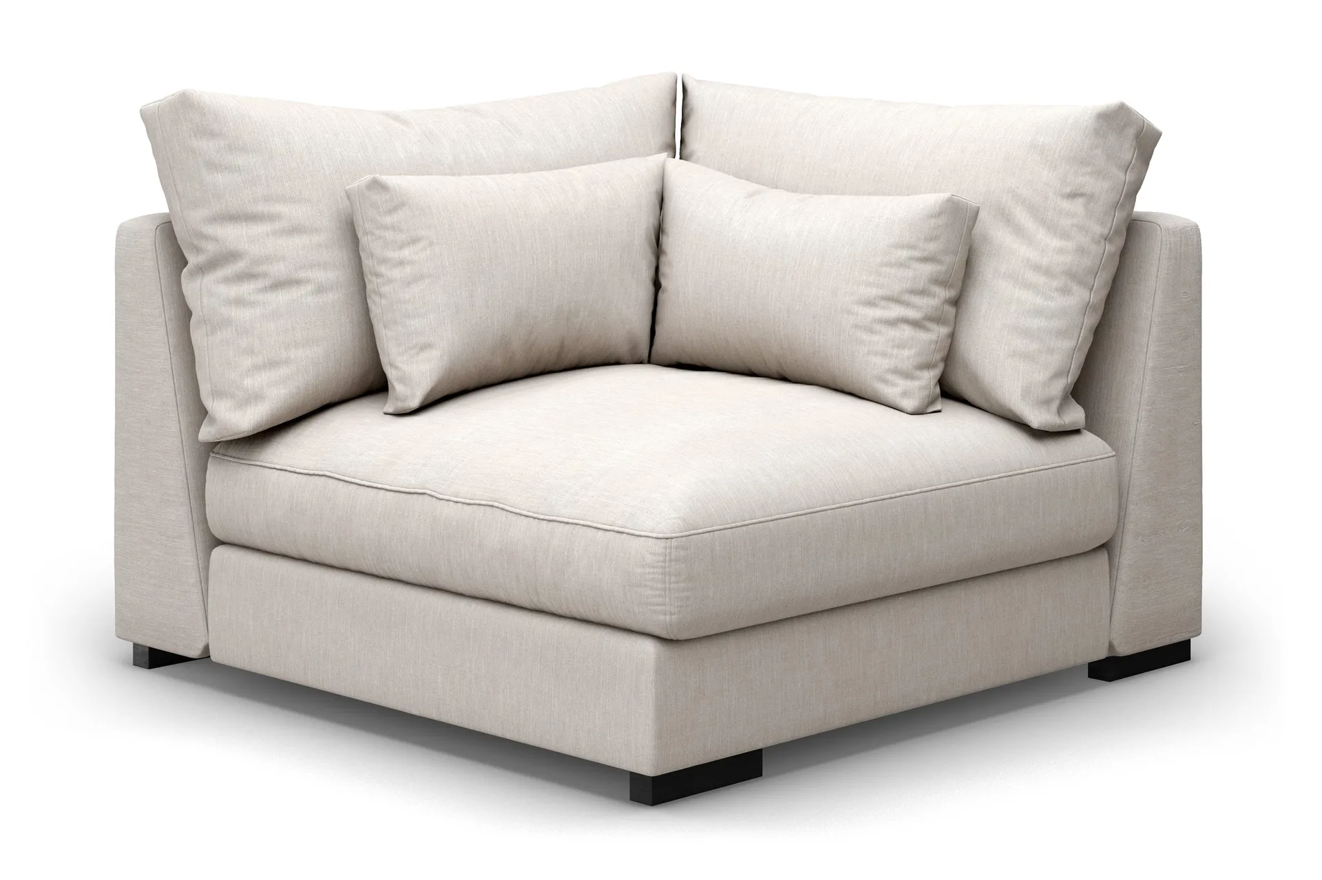 Dubai hjørnemodul ekstra dyp - Beige