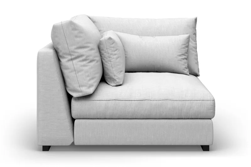 Dubai Hjørnemodul - Lysegrå - Møbler - Sofaer - Modulsofaer - Hjørnemodul