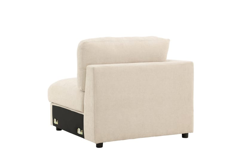 Hjørnemodul Salerno i stoff - Beige - Møbler - Sofaer - Modulsofaer - Hjørnemodul