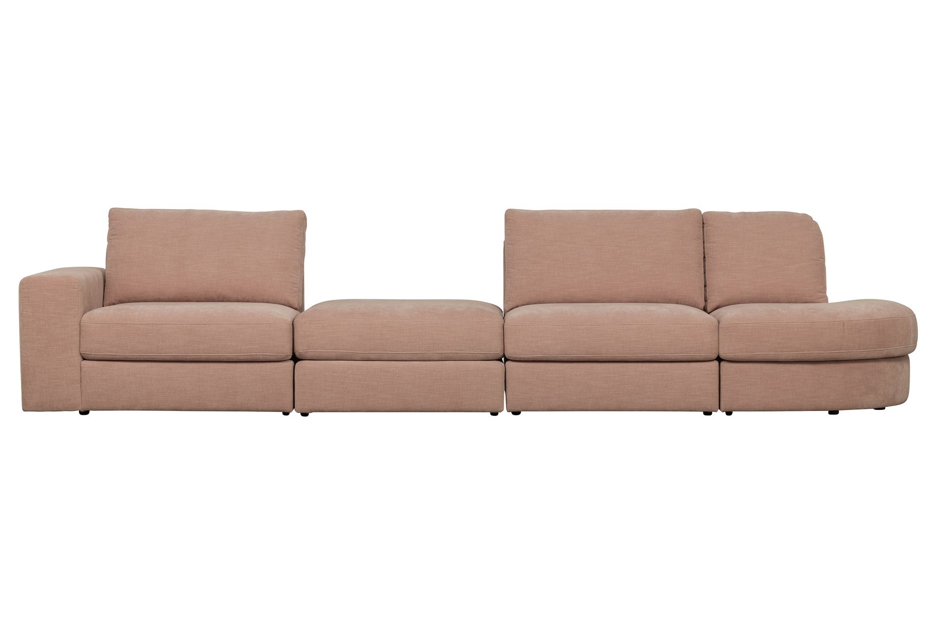 Kielstra Hjørnemodul Høyre - Rosa - Møbler - Sofaer - Modulsofaer - Hjørnemodul