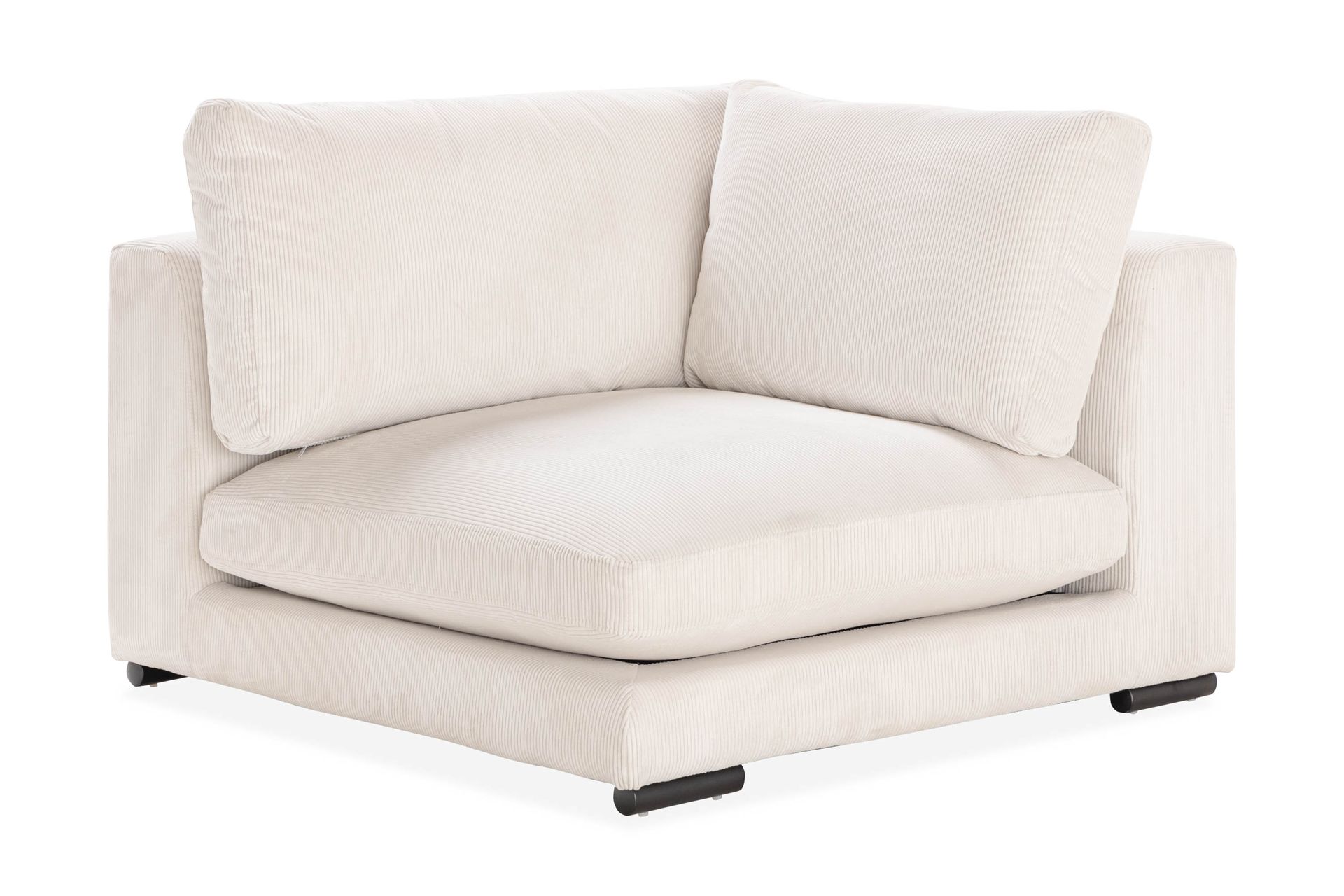Noha Hjørnemodul Manchester - Beige Kordfløyel - Møbler - Sofaer - Modulsofaer - Hjørnemodul