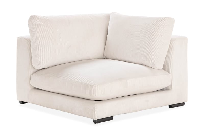 Noha Hjørnemodul Manchester - Beige Kordfløyel - Møbler - Sofaer - Modulsofaer - Hjørnemodul