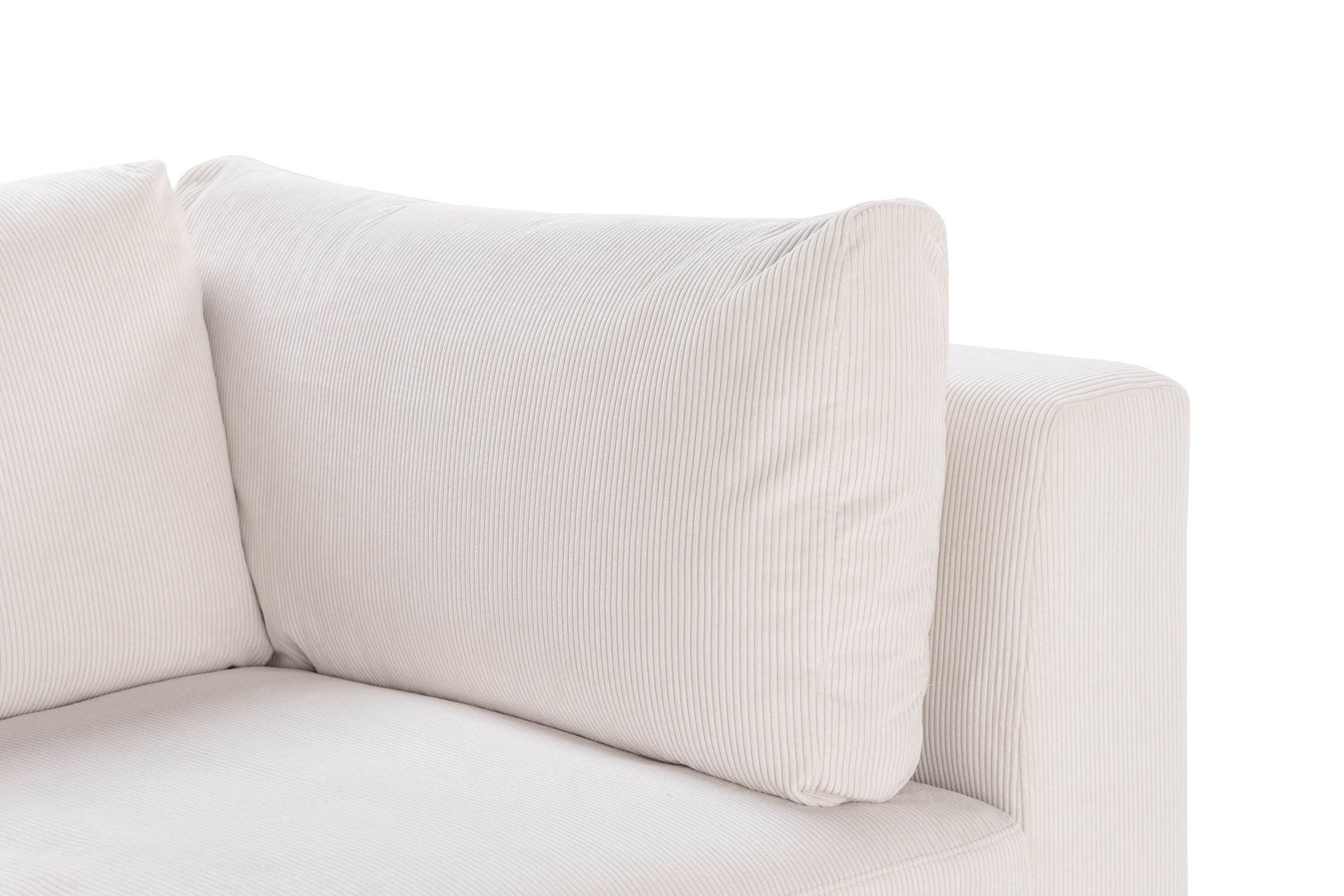 Noha Hjørnemodul Manchester - Beige Kordfløyel - Møbler - Sofaer - Modulsofaer - Hjørnemodul