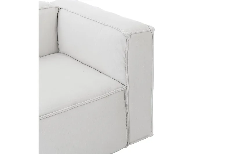 Oceanis Hjørnemodul - Beige/Svart - Møbler - Sofaer - Modulsofaer - Øvrige moduler for modulsofa