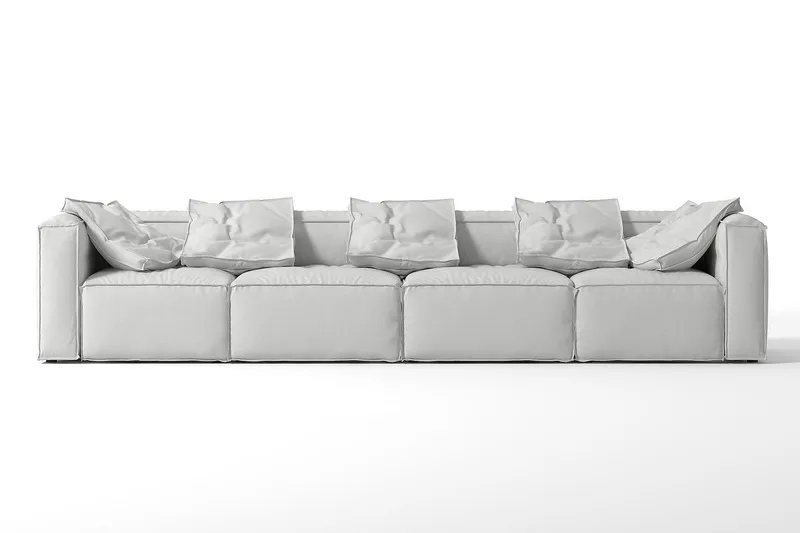Oceanis Hjørnemodul - Beige/Svart - Møbler - Sofaer - Modulsofaer - Øvrige moduler for modulsofa