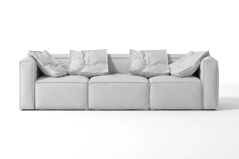 Oceanis Hjørnemodul - Beige/Svart - Møbler - Sofaer - Modulsofaer - Øvrige moduler for modulsofa