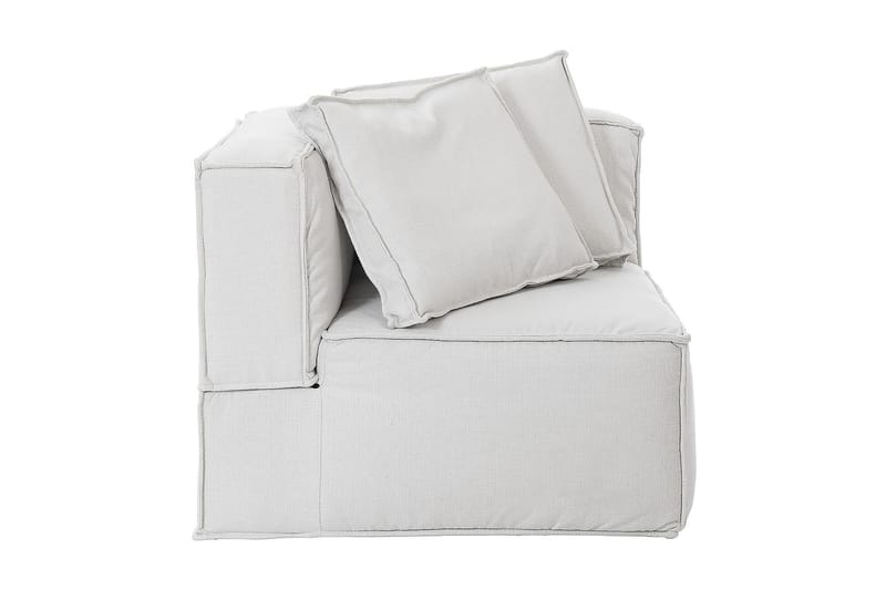 Oceanis Hjørnemodul - Beige/Svart - Møbler - Sofaer - Modulsofaer - Hjørnemodul