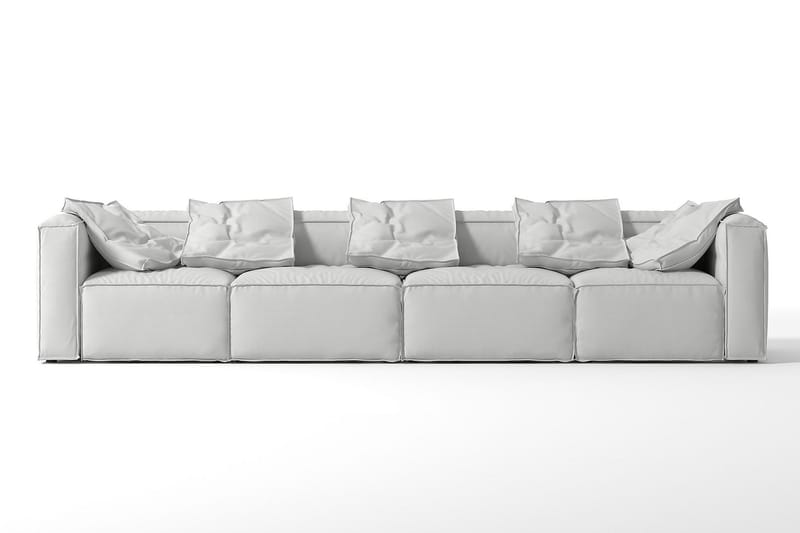 Oceanis Hjørnemodul - Beige/Svart - Møbler - Sofaer - Modulsofaer - Hjørnemodul