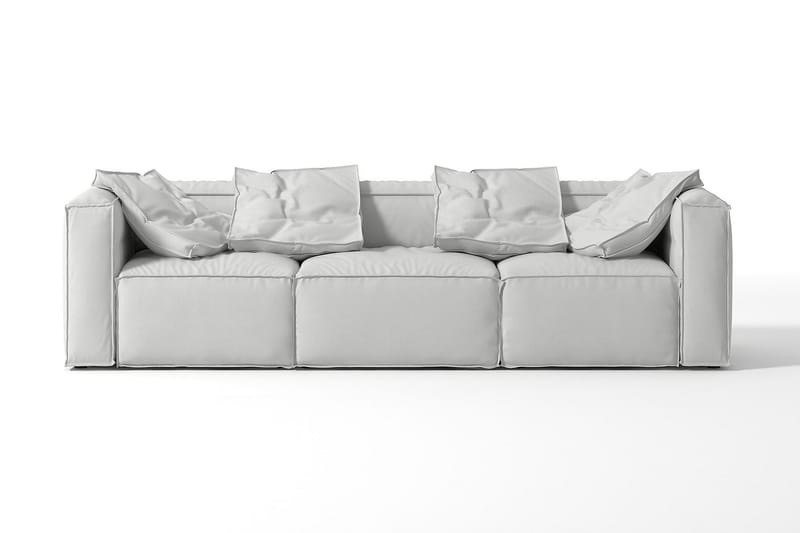 Oceanis Hjørnemodul - Beige/Svart - Møbler - Sofaer - Modulsofaer - Hjørnemodul