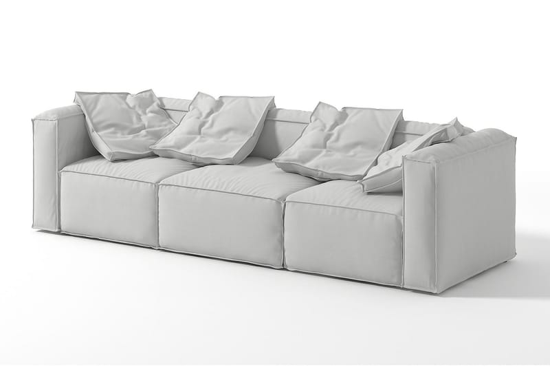 Oceanis Hjørnemodul - Beige/Svart - Møbler - Sofaer - Modulsofaer - Hjørnemodul