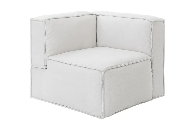 Oceanis Hjørnemodul - Beige/Svart - Møbler - Sofaer - Modulsofaer - Øvrige moduler for modulsofa