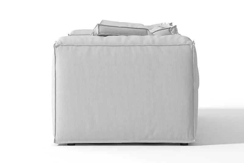 Oceanis Hjørnemodul - Beige/Svart - Møbler - Sofaer - Modulsofaer - Øvrige moduler for modulsofa