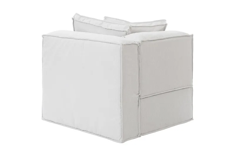 Oceanis Hjørnemodul - Beige/Svart - Møbler - Sofaer - Modulsofaer - Øvrige moduler for modulsofa