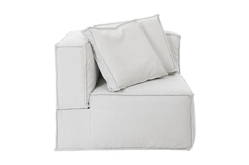 Oceanis Hjørnemodul - Beige/Svart - Møbler - Sofaer - Modulsofaer - Øvrige moduler for modulsofa