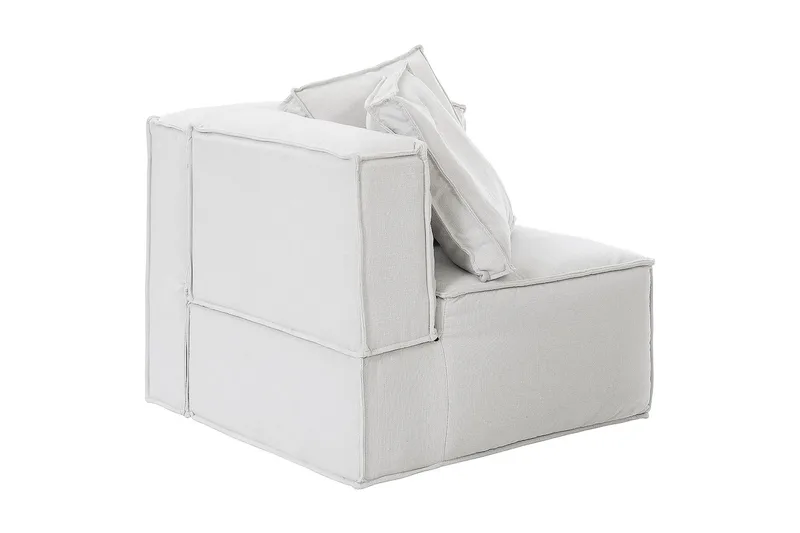 Oceanis Hjørnemodul - Beige/Svart - Møbler - Sofaer - Modulsofaer - Øvrige moduler for modulsofa