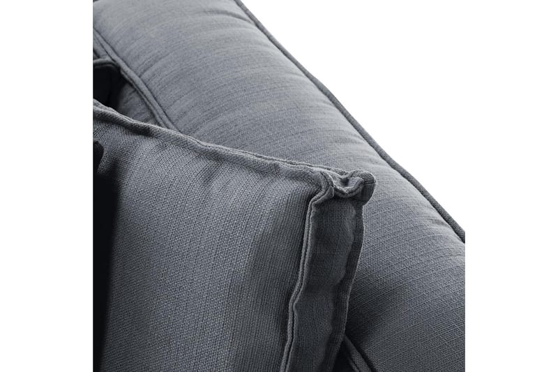 Oceanis Hjørnemodul - Lysegrå/Svart - Møbler - Sofaer - Modulsofaer - Hjørnemodul