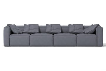 Oceanis Hjørnemodul - Lysegrå/Svart - Møbler - Sofaer - Sofatilbehør