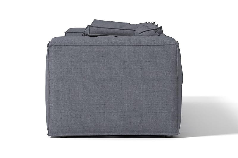 Oceanis Hjørnemodul - Lysegrå/Svart - Møbler - Sofaer - Modulsofaer - Hjørnemodul