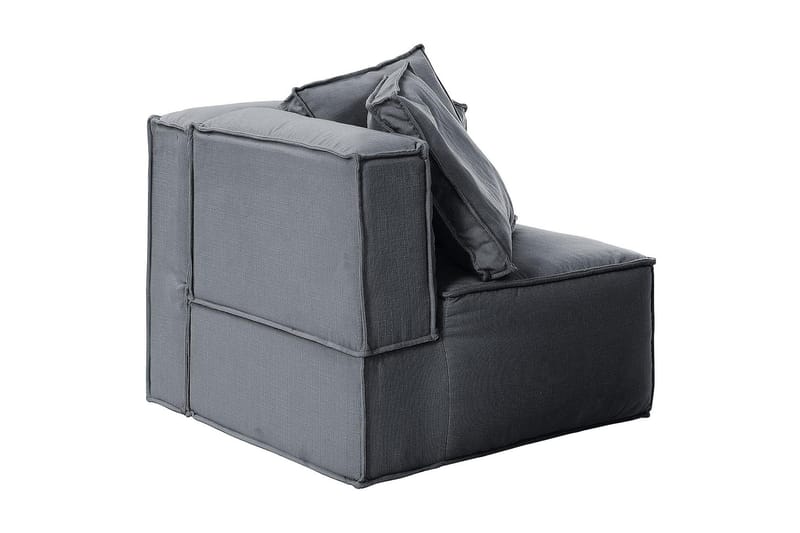 Oceanis Hjørnemodul - Lysegrå/Svart - Møbler - Sofaer - Modulsofaer - Hjørnemodul