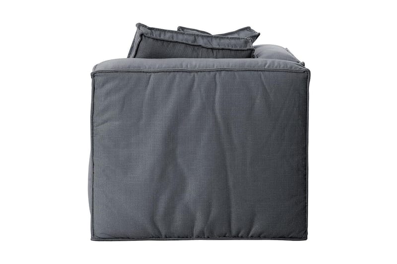 Oceanis Hjørnemodul - Lysegrå/Svart - Møbler - Sofaer - Modulsofaer - Hjørnemodul