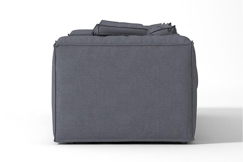 Oceanis Hjørnemodul - Lysegrå/Svart - Møbler - Sofaer - Modulsofaer - Øvrige moduler for modulsofa